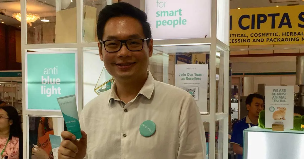 Irvyn Wongso Angkat Manfaat Lumut Untuk Innertrue Skincare