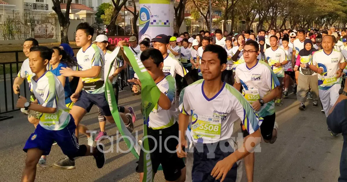 RSOT Surabaya Gandeng 1500 Pelari Dukung Penderita Kaki Bengkok