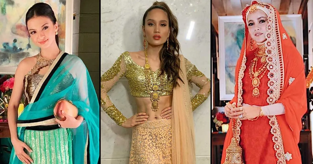Gaya 15 Artis dengan Busana Khas India di Perayaan Diwali