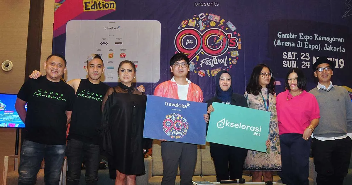 Empat Musisi Mancanegara Siap Guncang The 90’s Festival
