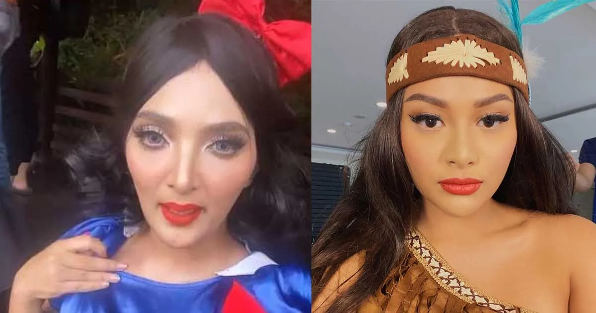 Transformasi Ashanty dan Aurel Hermansyah jadi 6 Putri Disney