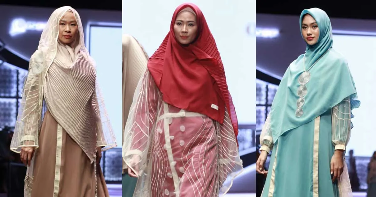 Oki Setiana Dewi Luncurkan Busana Syari Glamor yang Ramah Busui