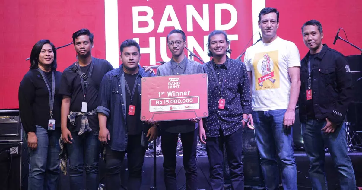 Montase Bawa Pulang Gelar Juara Levi’s Band Hunt 2019