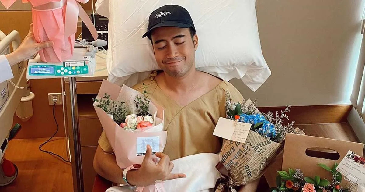 Jahitan Pasca Operasi Kanker Ginjal Vidi Aldiano Robek