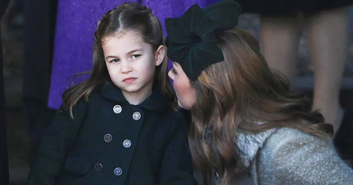 Tingkah Putri Charlotte Saat Pulang dari Gereja Curi Perhatian