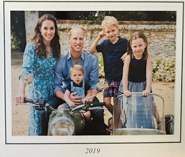 kartu-ucapan-natal-royal-family-kate-middleton