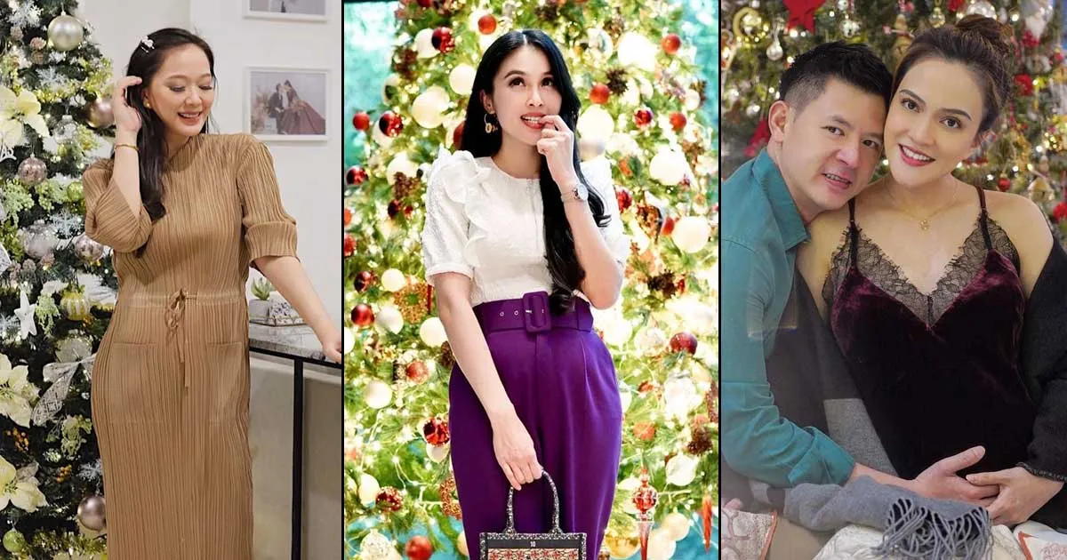 Gemerlap 9 Pohon Natal Milik Artis Indonesia