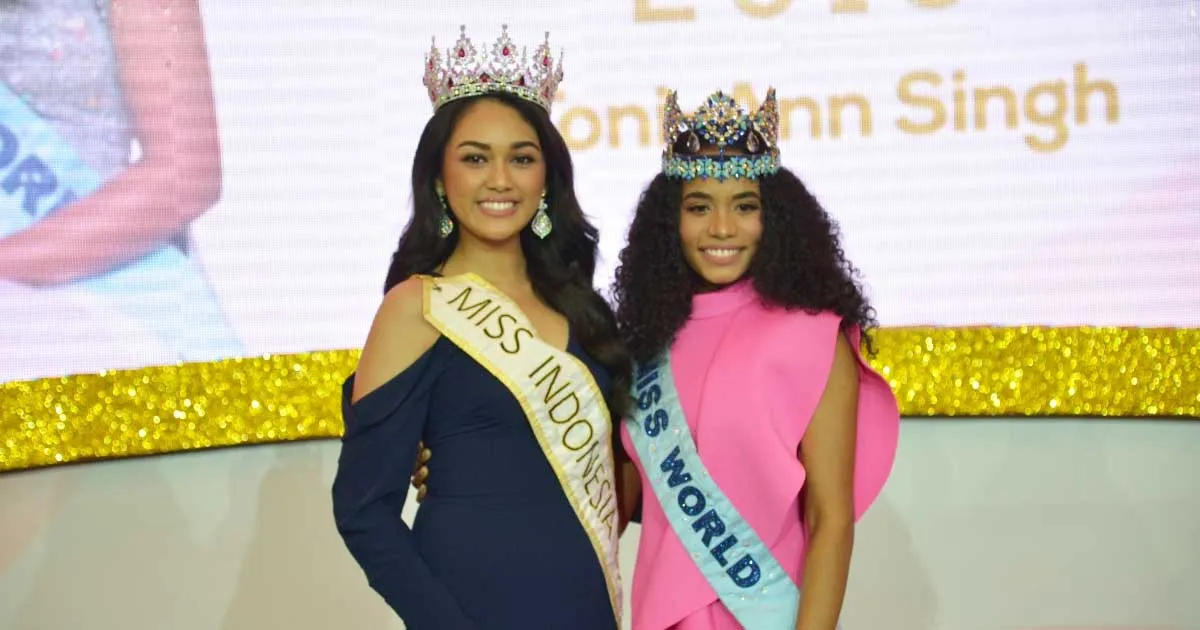 Miss World 2019 Hadiri Malam Puncak Penobatan Miss Indonesia 2020