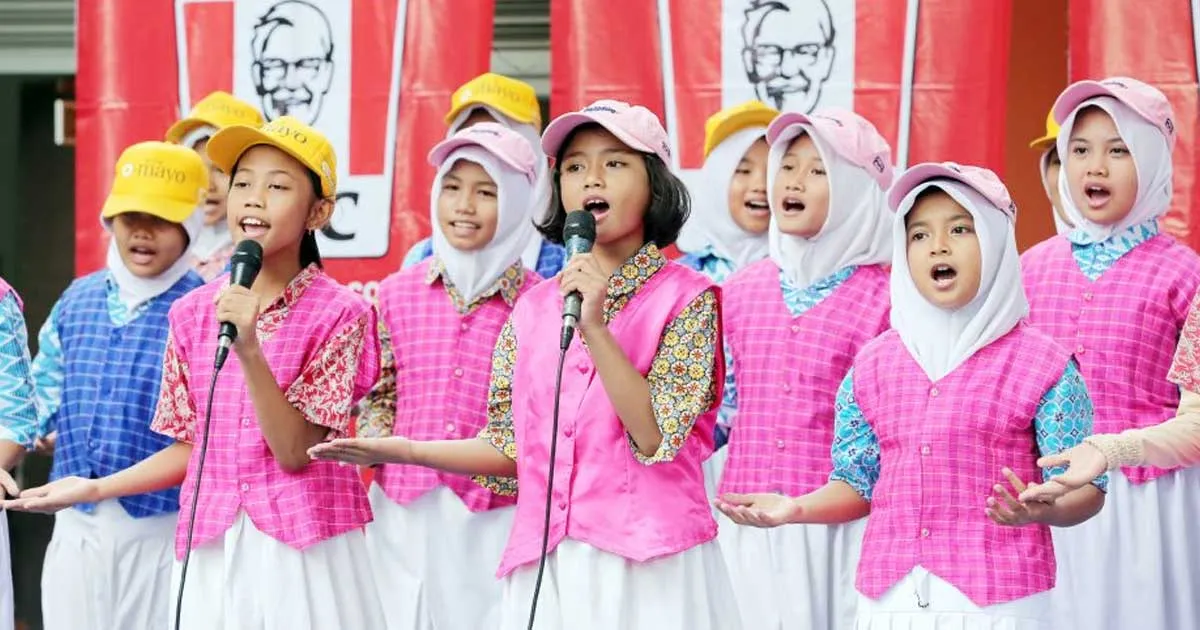 KFC Elementary School Games Beri Wadah untuk Anak-Anak Pecinta Seni
