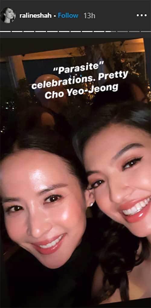 Raline Shah dan pemain Parasite