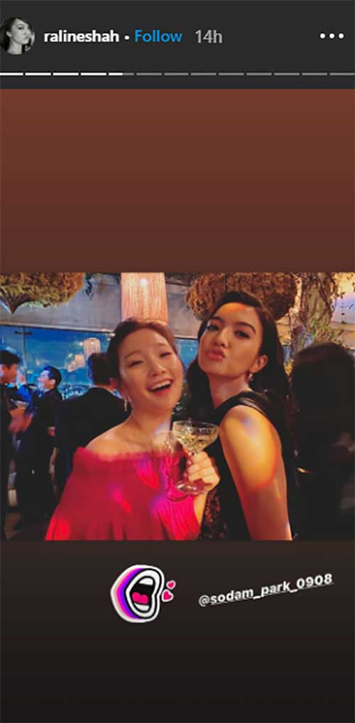 Raline Shah dan pemain Parasite
