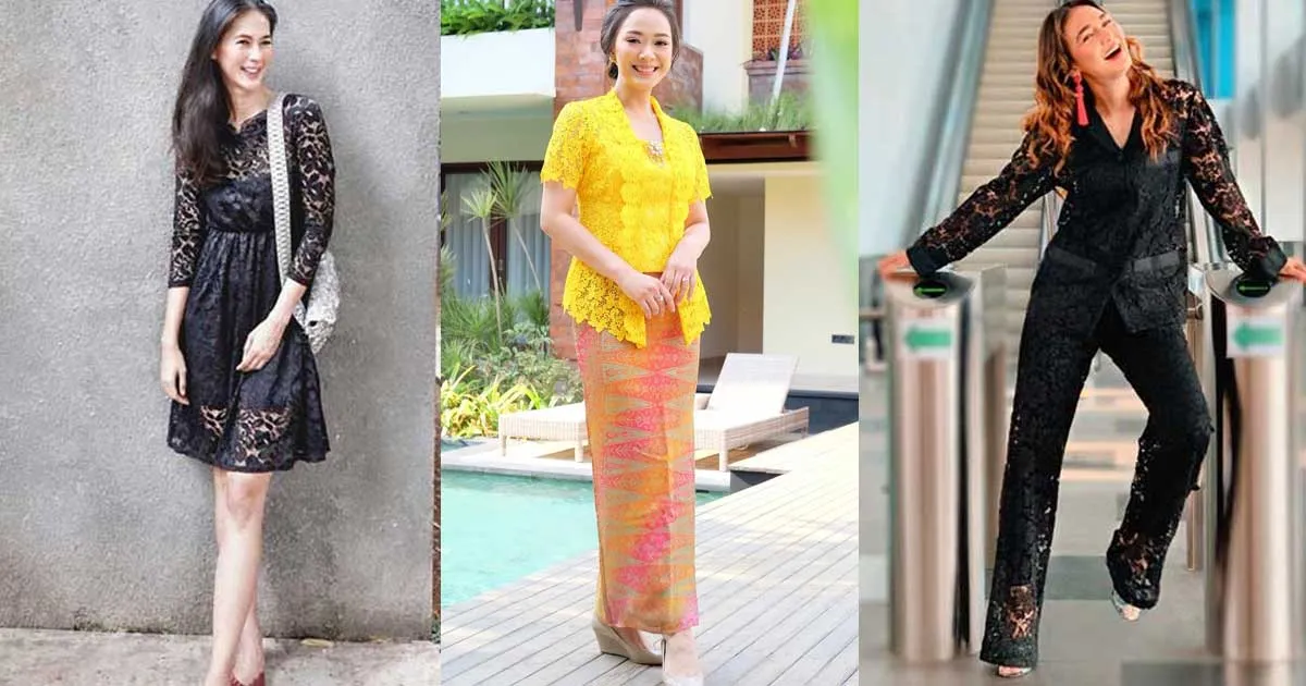 Mau ke Kondangan? Model Baju Brokat 10 Seleb Ini Bisa Jadi Inspirasi