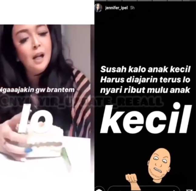 jennifer-jill-dan-ajun-bertengkar