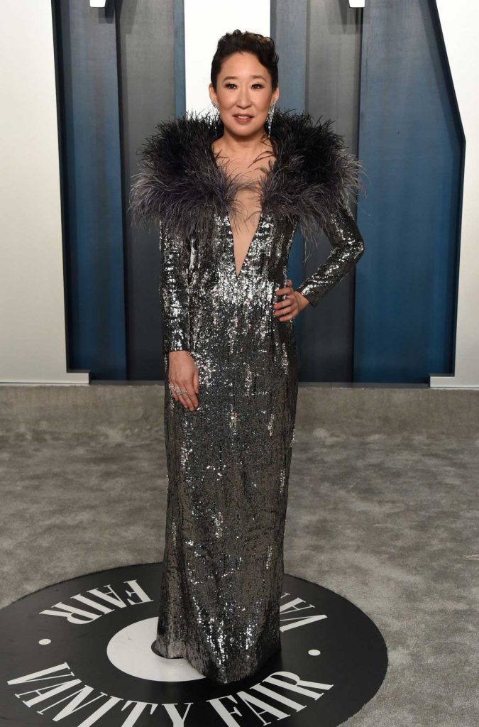 sandra-oh-oscars-vanity-fair-after-party