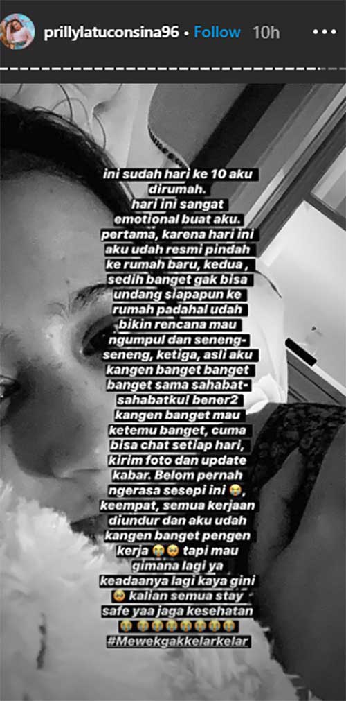 Prilly Latuconsina corona