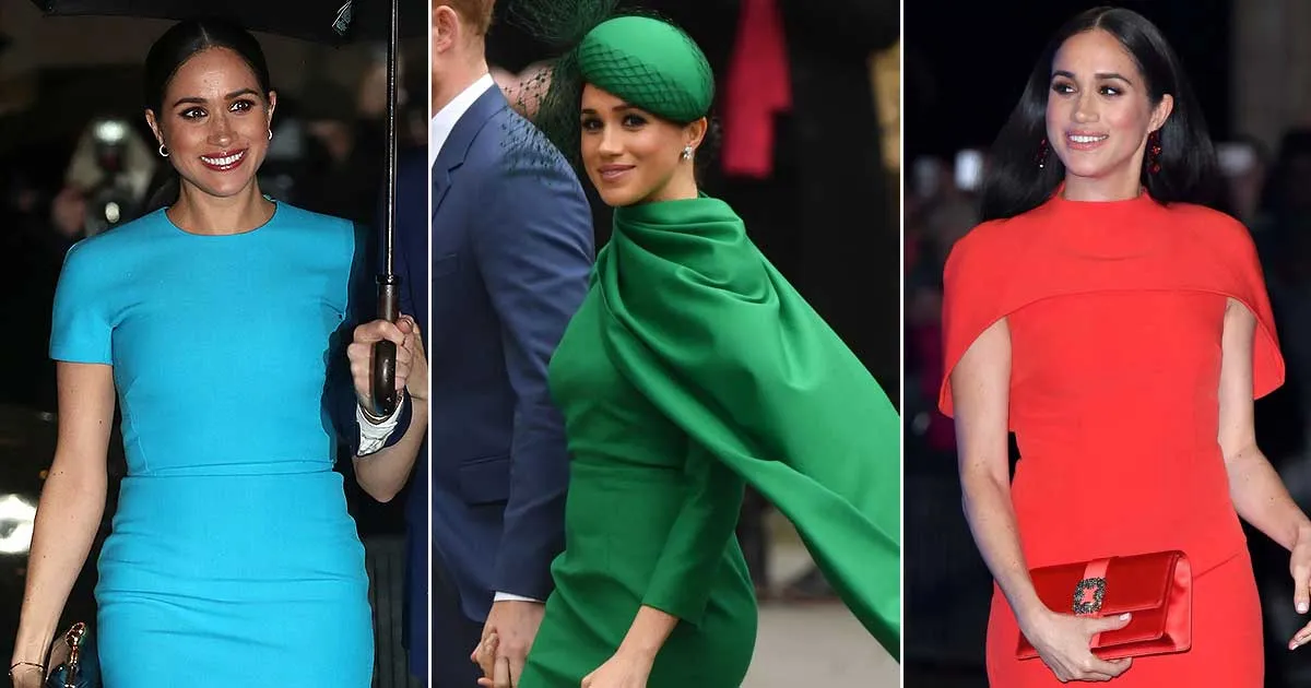 Beda Banget! 6 Gaya Bold Meghan Markle di Akhir Masa Tugasnya