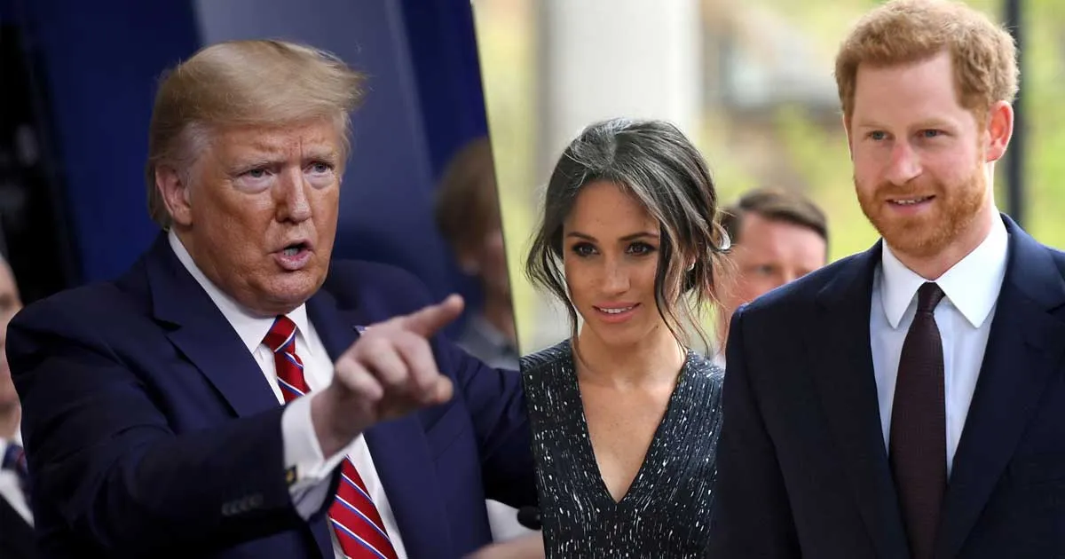 Pindah ke Los Angeles, Meghan-Harry Langsung Diancam Presiden Trump