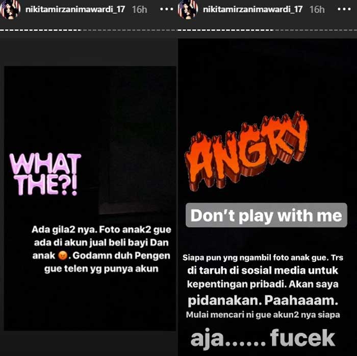 Anak bungsu Nikita Mirzani