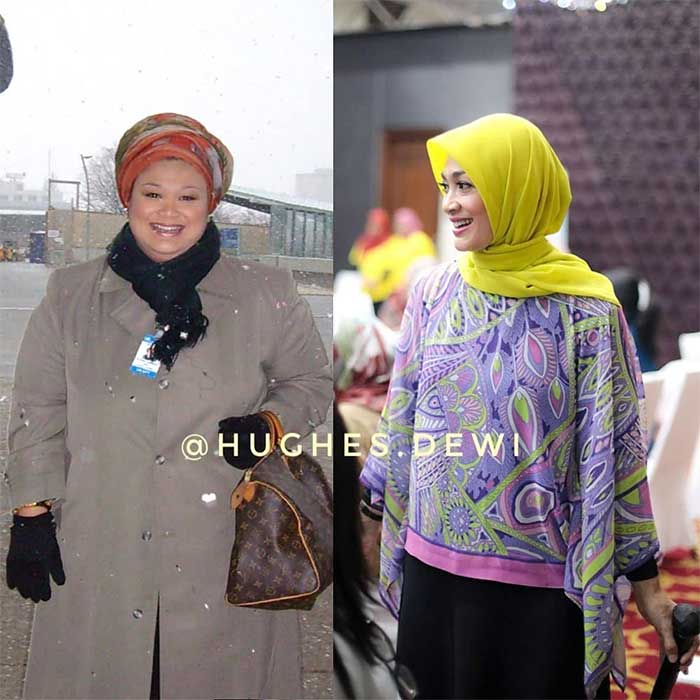 Artis turun berat badan