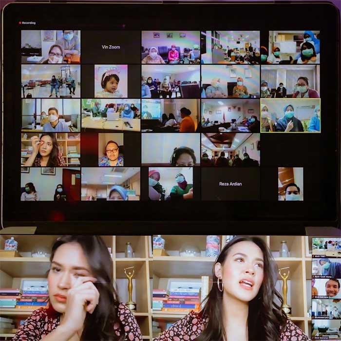 Raisa nangis