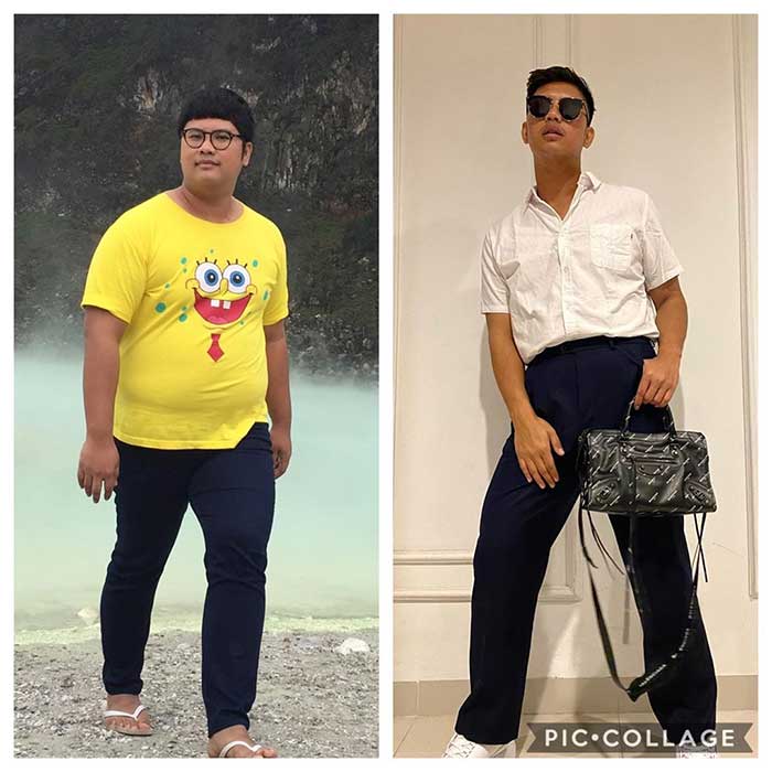 Artis turun berat badan