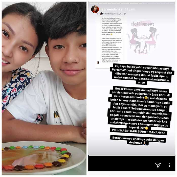 Sarwendah dan Betrand