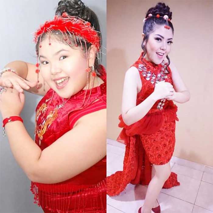 Artis turun berat badan