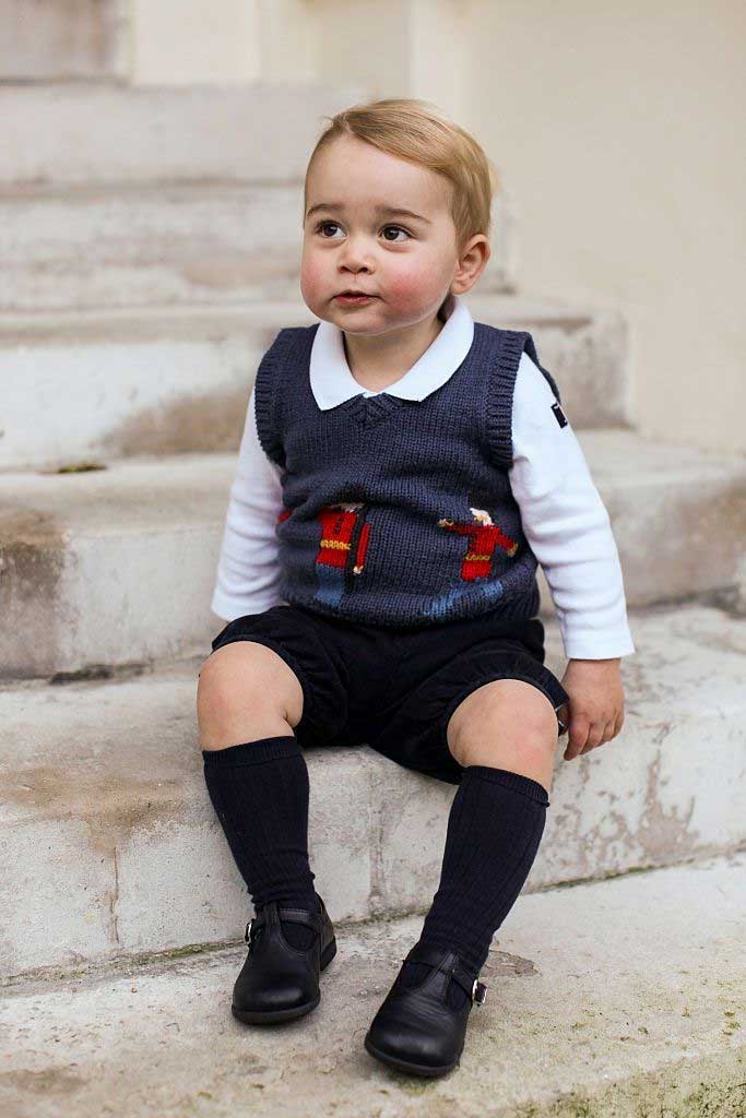 foto masa kecil pangeran george