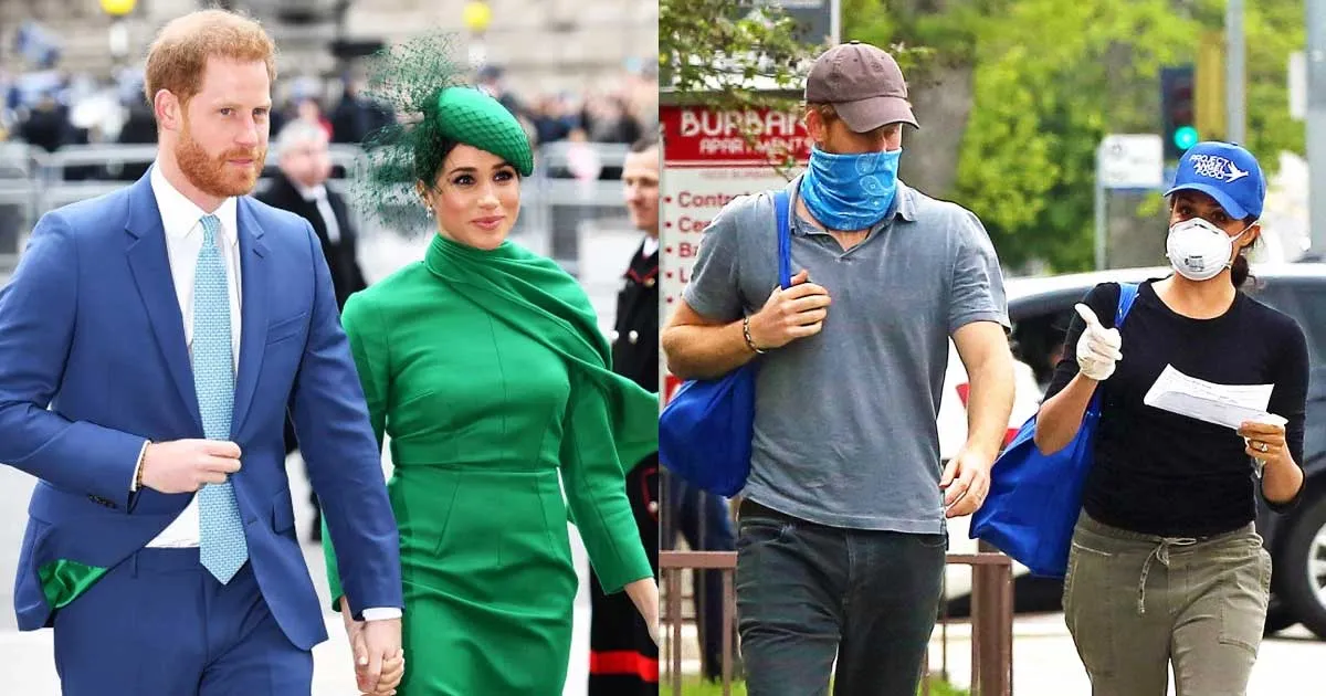Bantu Orang Sakit Parah, Intip Aksi Blusukan Meghan-Harry saat Pandemi