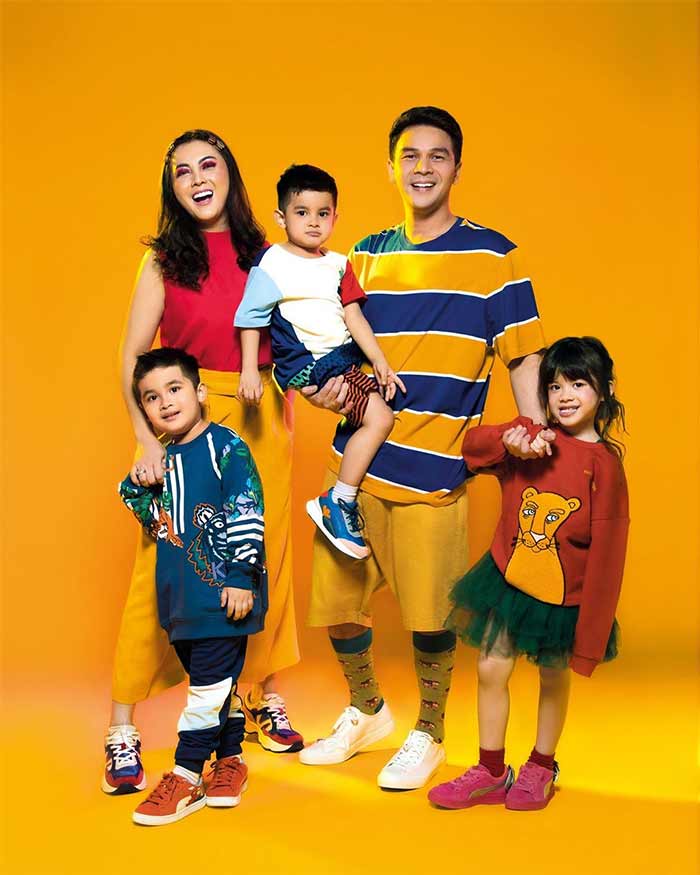 Foto anak kembar artis