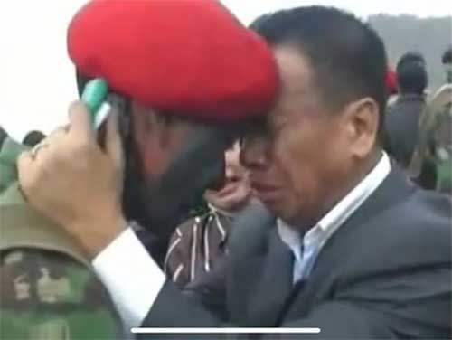 Anak artis jadi tentara