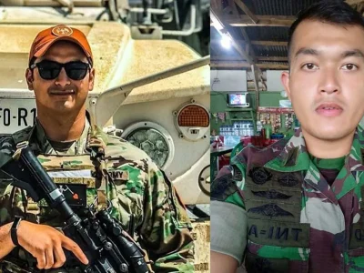 Anak artis jadi tentara