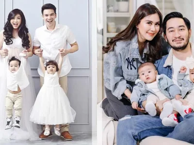 Foto anak kembar artis