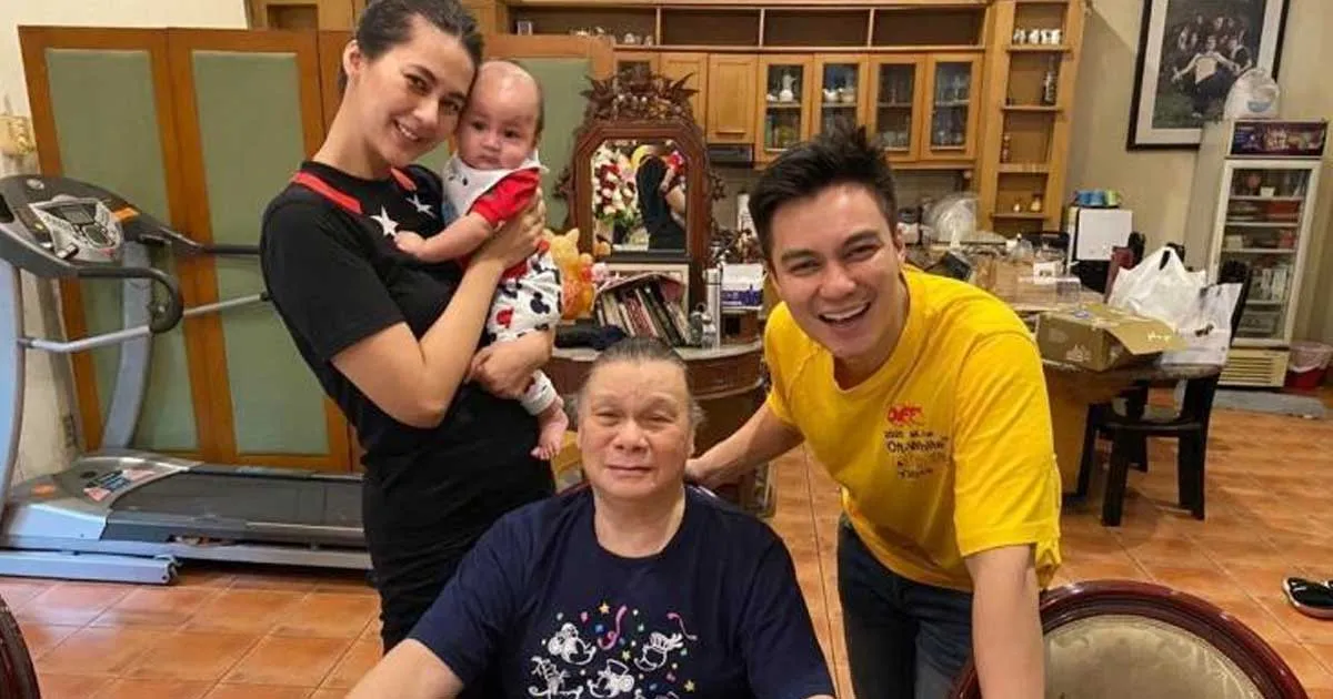 Pose Bareng Yasser Arafat, Wajah Ayah Baim Wong Bikin Salah Fokus