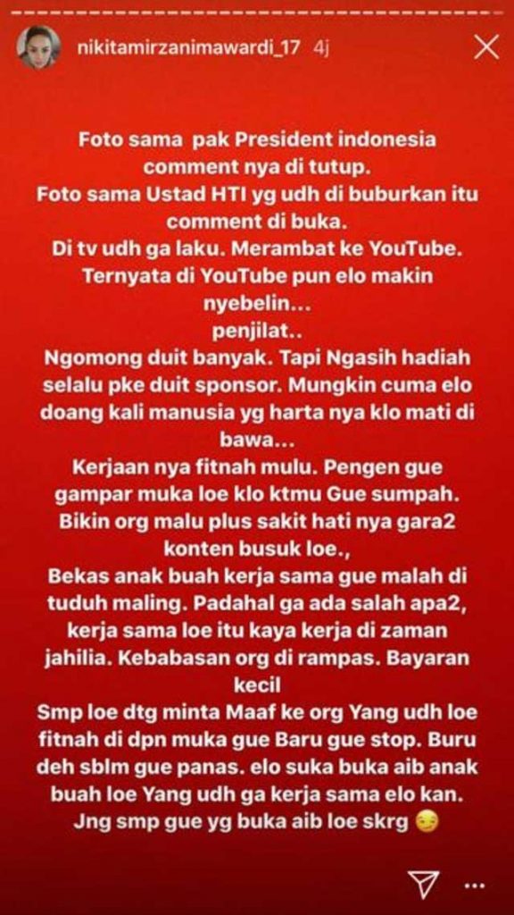 nikita-mirzani-dan-baim-wong-perang