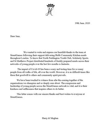 surat-meghan-markle-dan-pangeran-harry