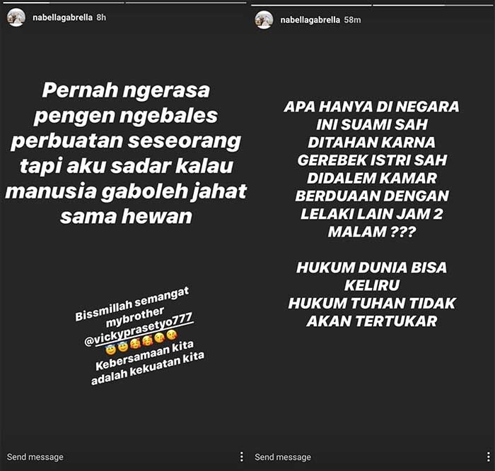 Angel Lelga dan Vicky