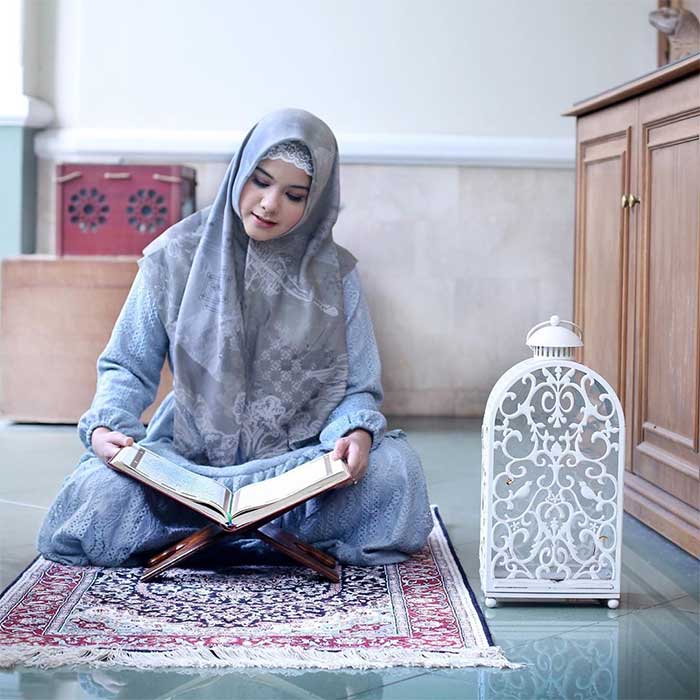 Annisa Pohan ngaji