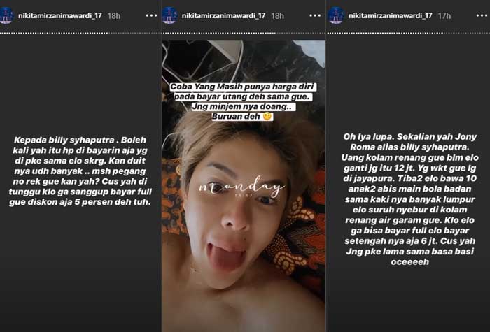 Nikita Mirzani dan Billy