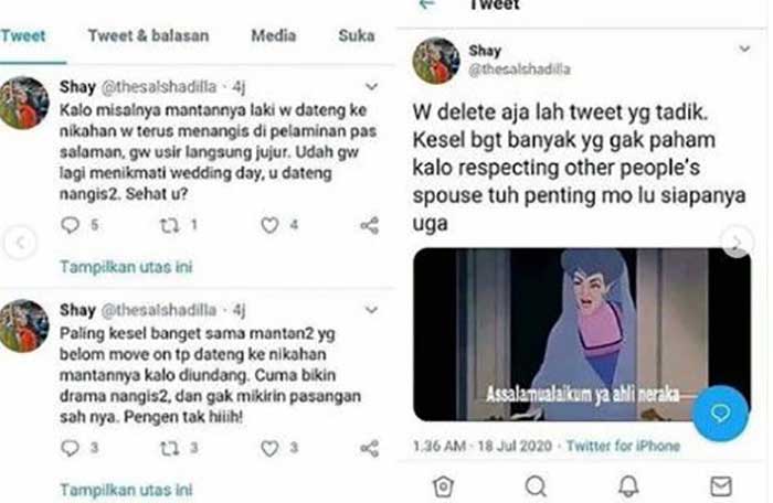 Postingan anak Iis Dahlia