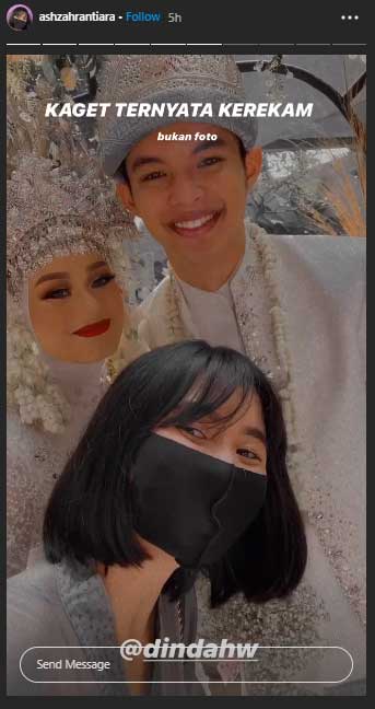 ashilla-zee-di-pernikahan-dinda-hauw