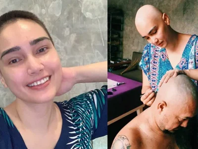 foto-foto-feby-febiola-botak-cantik