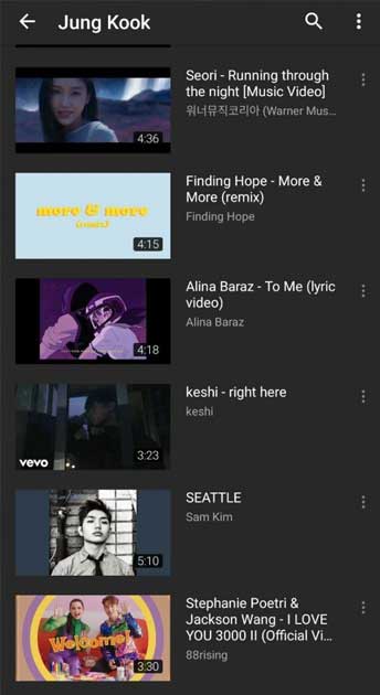 jungkook-playlist