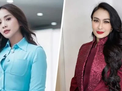 Nagita Slavina dan Iis Dahlia
