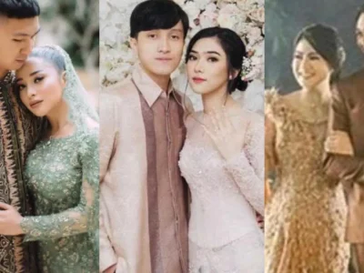 baju lamaran artis