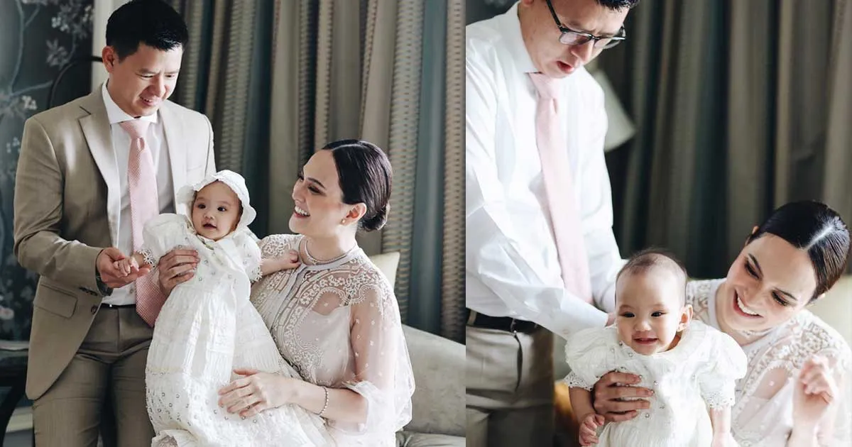 Gemas! Intip Gaya Anak Shandy Aulia Saat Dibaptis