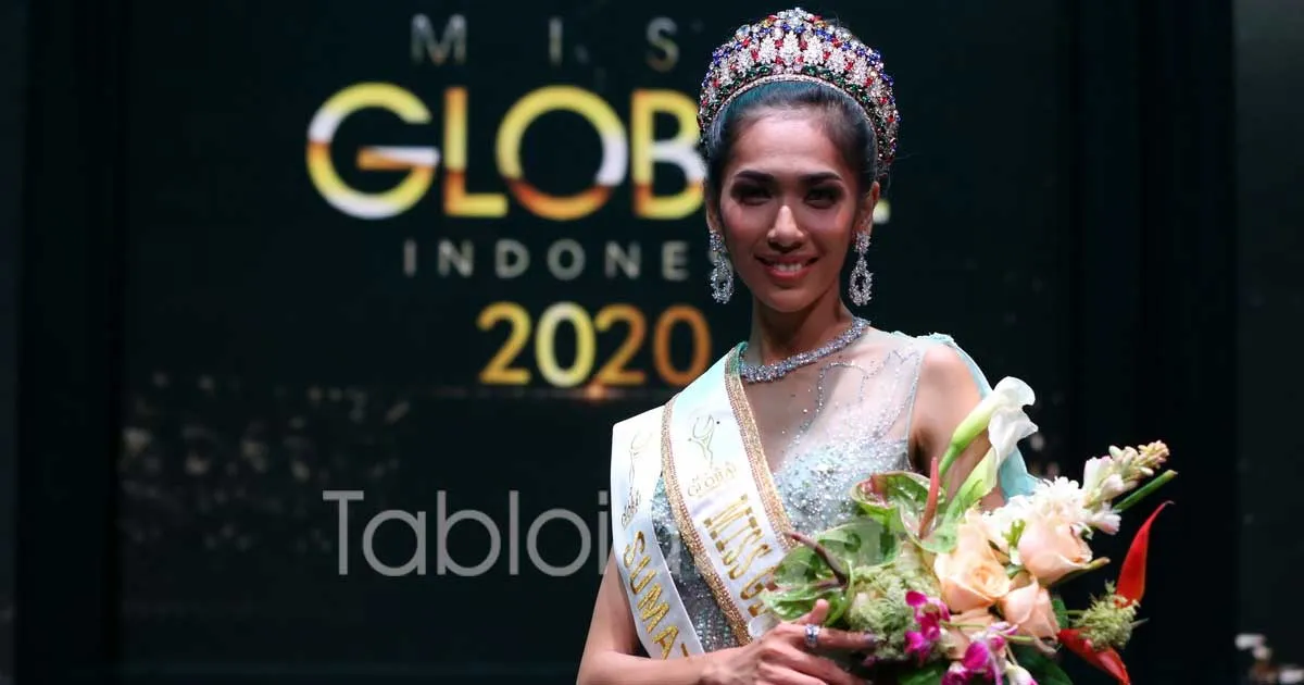 Amalia Tambunan Sabet Mahkota Miss Global Indonesia 2020
