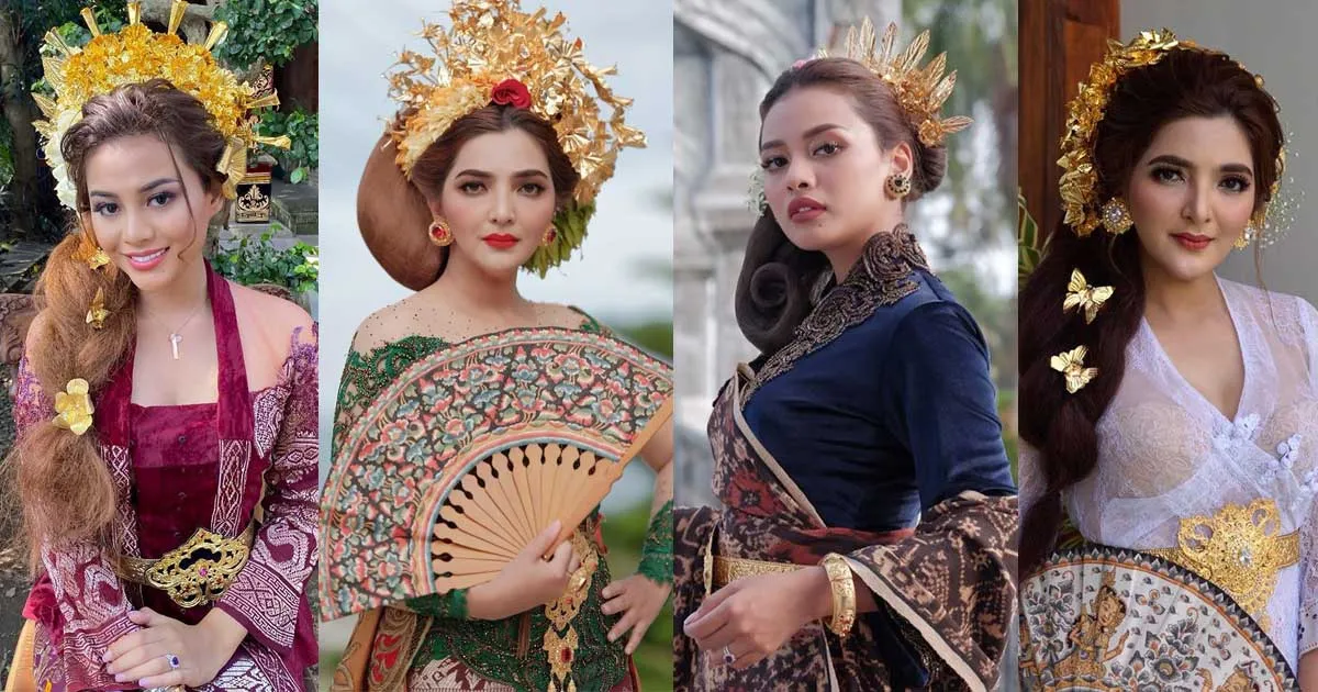 Adu Gaya Ashanty vs Aurel dengan Kebaya Bali, Siapa Paling Cantik?