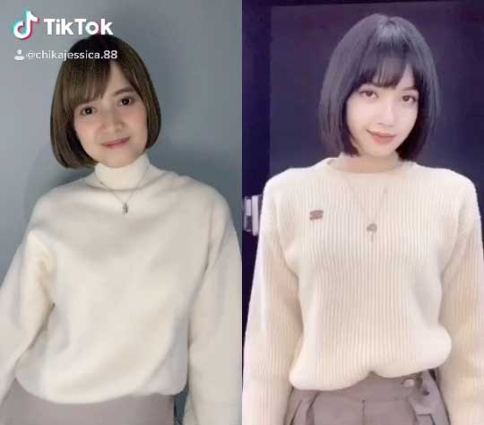 chika-jessica-kembaran-lisa-blackpink-kembar