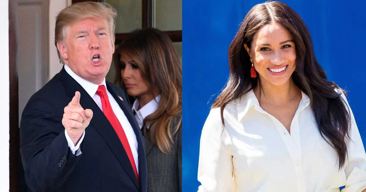 Donald Trump ‘Serang’ Meghan Markle di Depan Para Wartawan